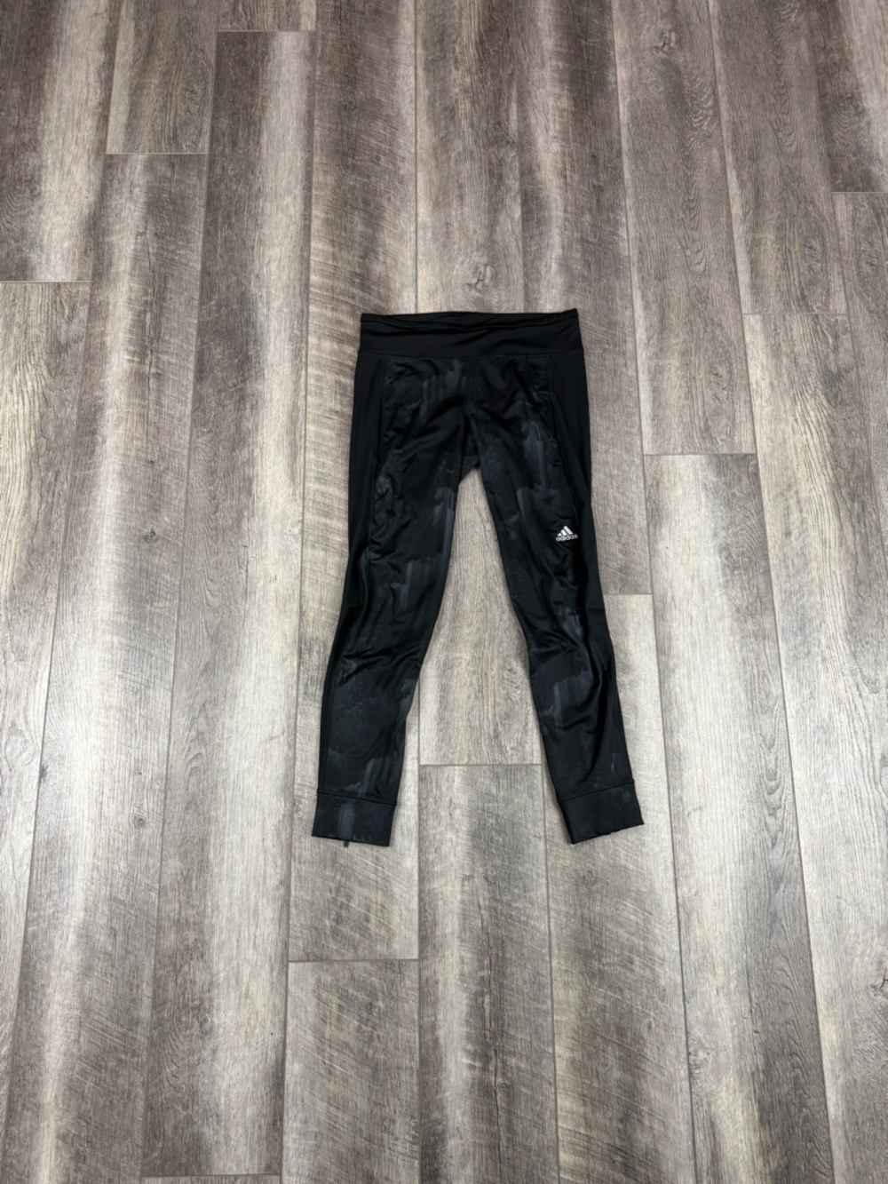 Adidas Black Print Leggings